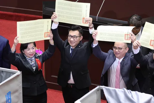 立院副院長第二輪投票!江啟臣對決蔡其昌 民眾黨8人集體缺席