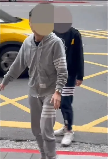 陳沂說，這名灰衣男原本和嫌犯同車。陳菁徽辦公室提供