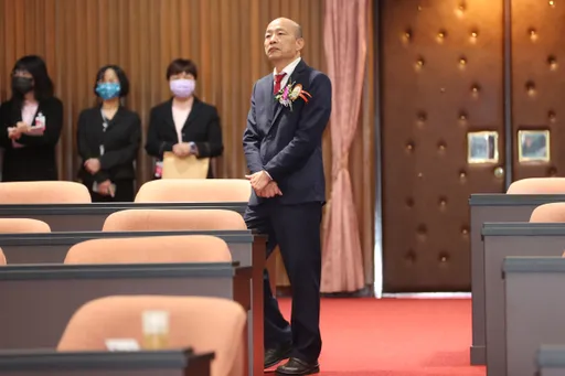 韓國瑜選上院長首日沒進立院！　原因曝光