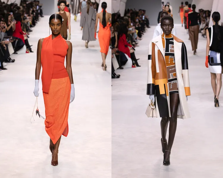 FENDI 2024春夏女裝。品牌提供