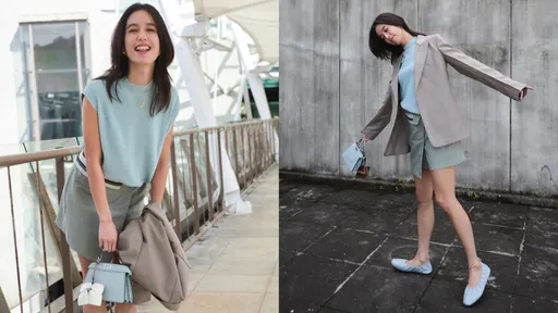 陳庭妮久違換回純黑髮 腳踩FENDI芭蕾舞鞋開心做自己