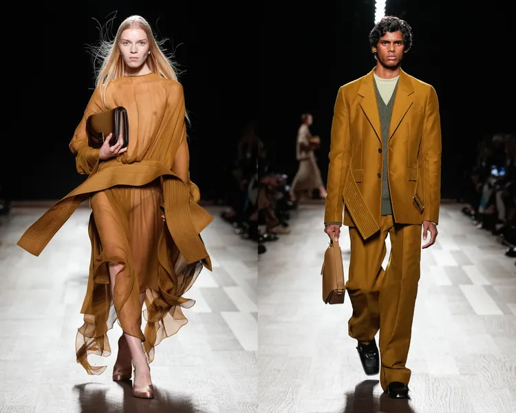 FERRAGAMO 2024秋冬大秀。品牌提供