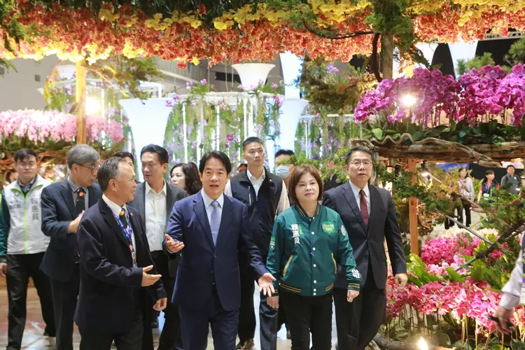 世界蘭展規劃原生蘭特展及共生站。市府提供