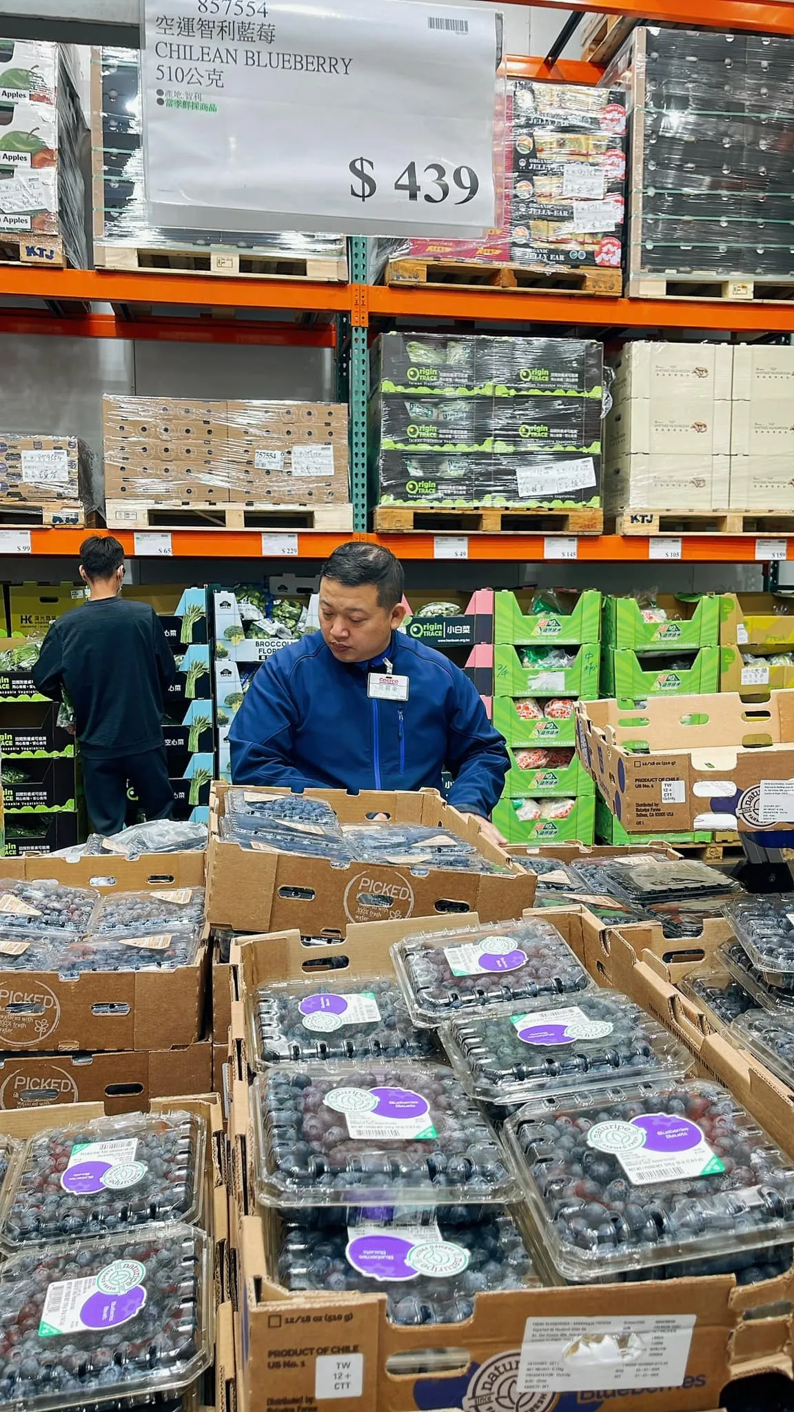 秘鲁蓝莓一盒439元。翻摄脸书Costco好市多 商品经验老实说