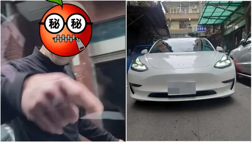 特斯拉女駕駛公審「翻車」!控光頭男擋道罵人 他PO文反擊網揪貓膩