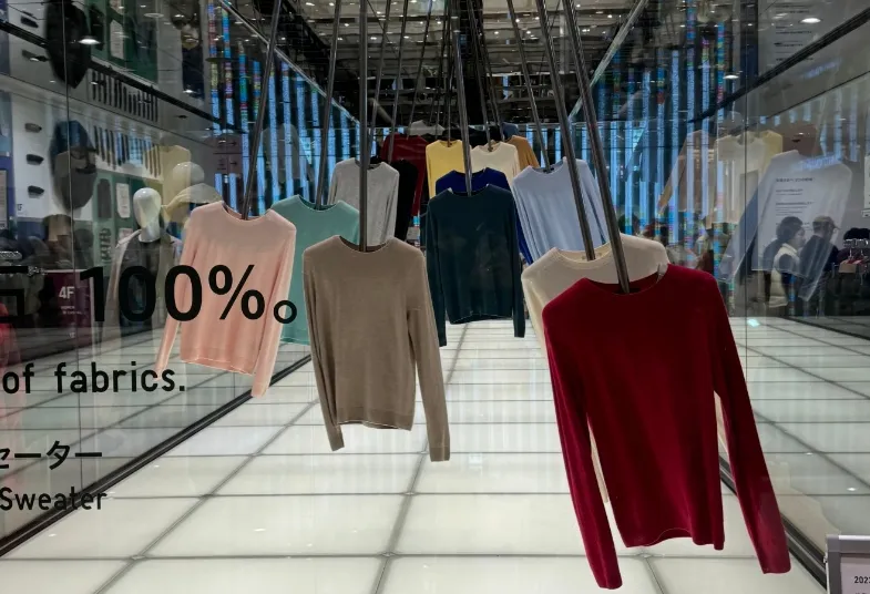 東京銀座UNIQLO。資料照片