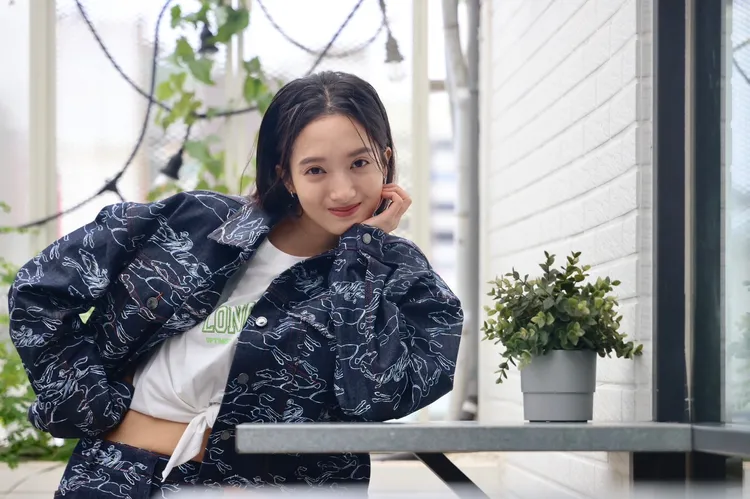 韓寧今年目標是把自己塞滿。林林攝