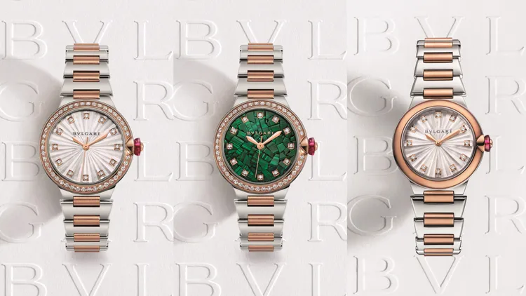 寶格麗最新Lucea錶款。品牌提供