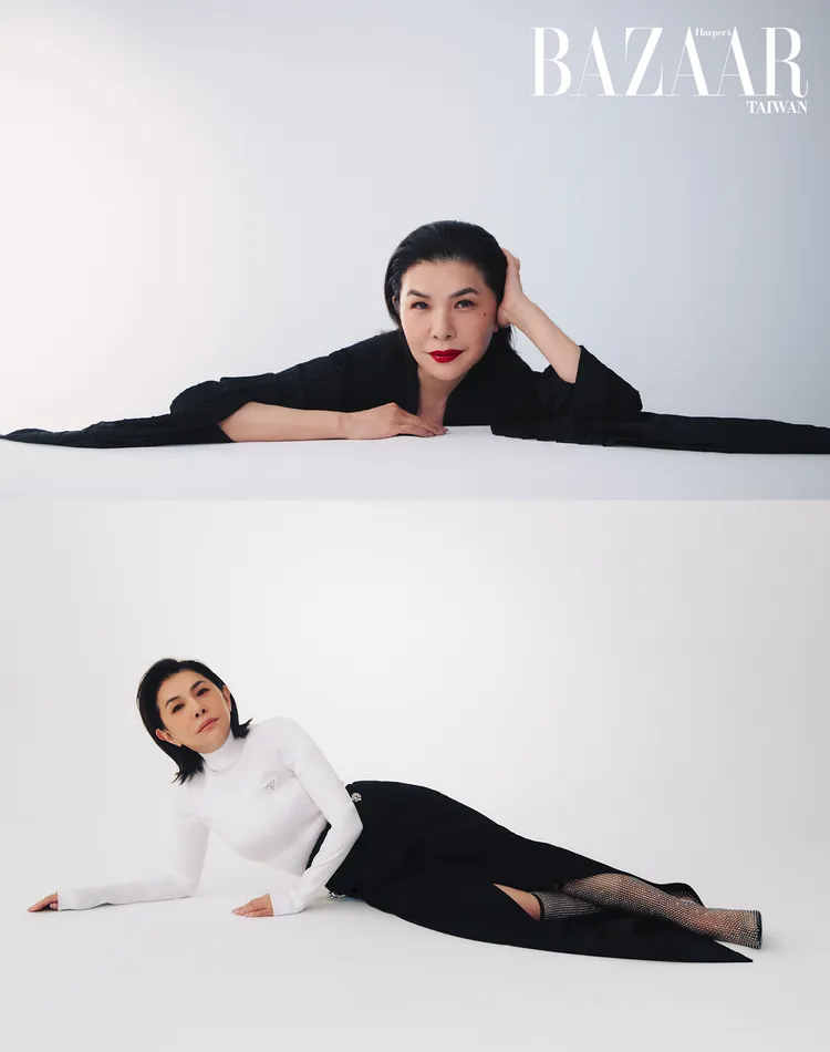 張清芳拍攝《Harper’s BAZAAR》封面。《Harper’s BAZAAR》提供