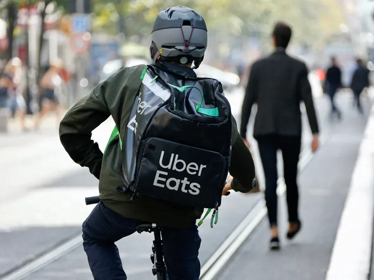Uber Eats外送資料照片