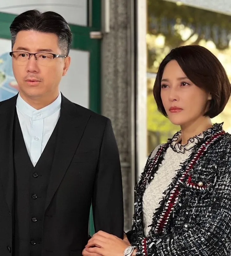 李沛綾（右）戲裡愛吳皓昇。翻攝李沛綾臉書