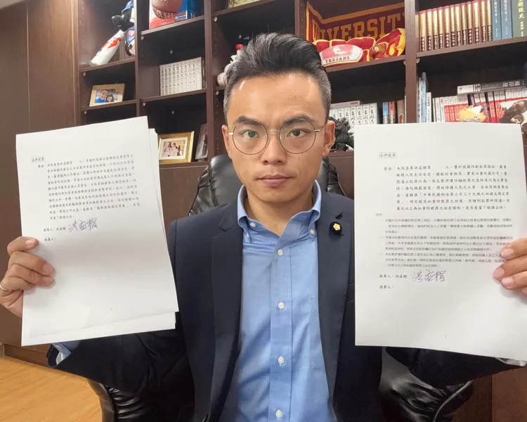 針對立院召委職務，國民黨立委洪孟楷一開始強調當仁不讓，後又改口尊重黨團決議。翻攝自洪孟楷臉書
