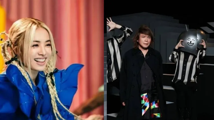 生肖屬猴的蔡依林（左）、伍佰，今年運勢旺，萬事亨通。資料照片、翻攝蔡依林臉書、月光音樂提供