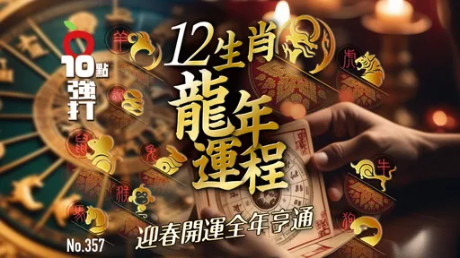 壹蘋10點強打|12生肖龍年運程 迎春開運全年亨通