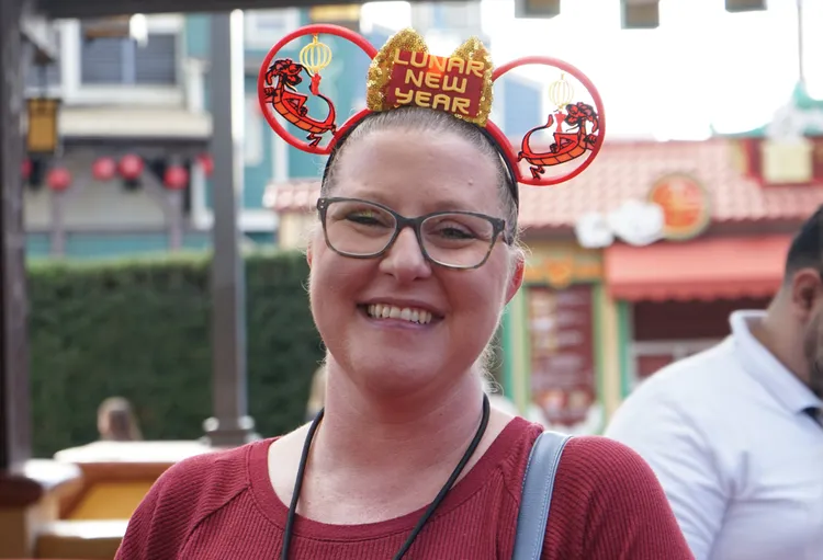 龍年髮箍十分具有中國風。新華社