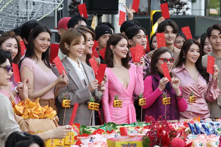 伊林娛樂今舉行開工。彭欣偉攝