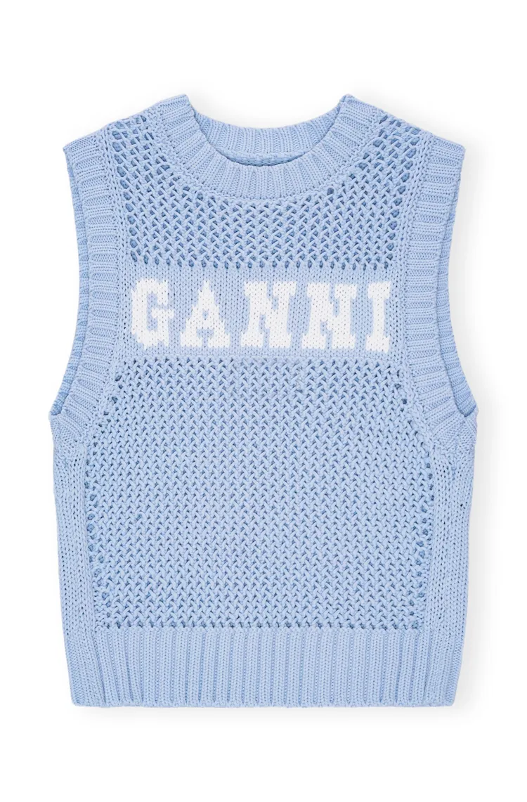 LOGO圓領羅紋背心，7800元。品牌提供