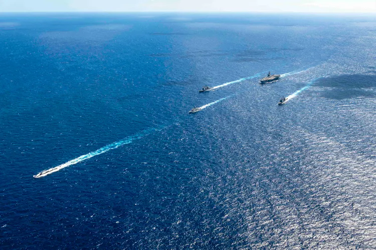 2023年「護身軍刀」演習。翻攝美國國防部