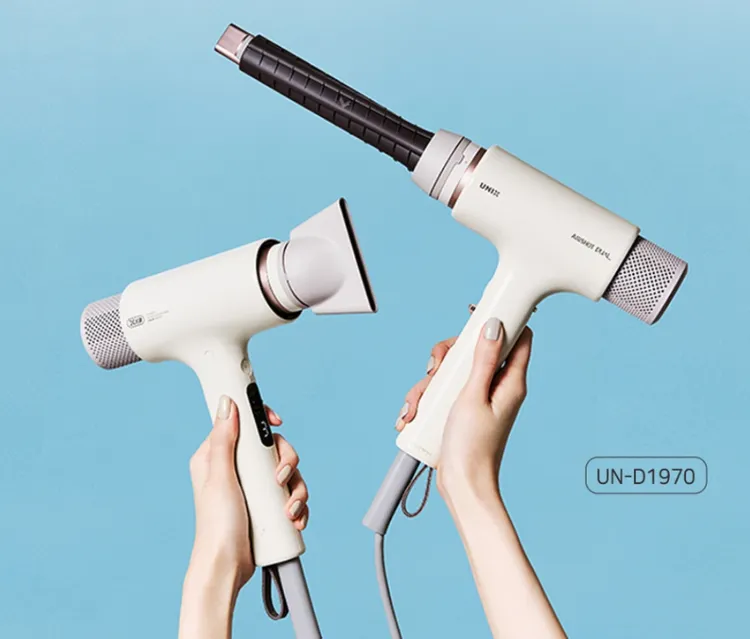 來自韓國的爆夯整髮聖品「UNIX AIRSHOT Dual motion」，是吹風機，也是造型器 !