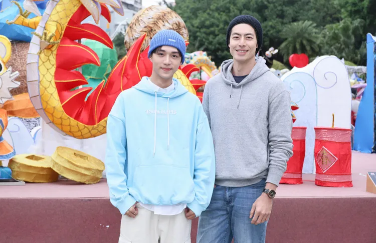 已經累積多部戲劇作品的演員石承泫（左）、陳佑俊，都是首次接演舞台劇演出。紅心字會提供