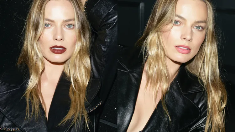 瑪格羅比演繹04:00時尚裸棕（左圖）與07:00清新嫩粉。品牌提供