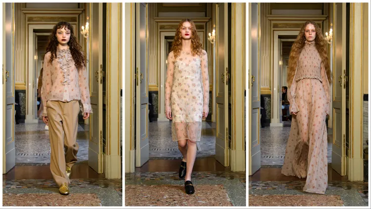 Blumarine秋冬系列。品牌提供