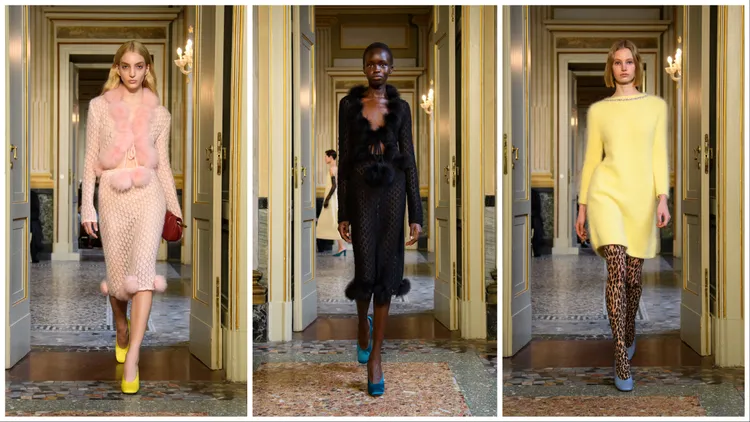 Blumarine秋冬系列。品牌提供