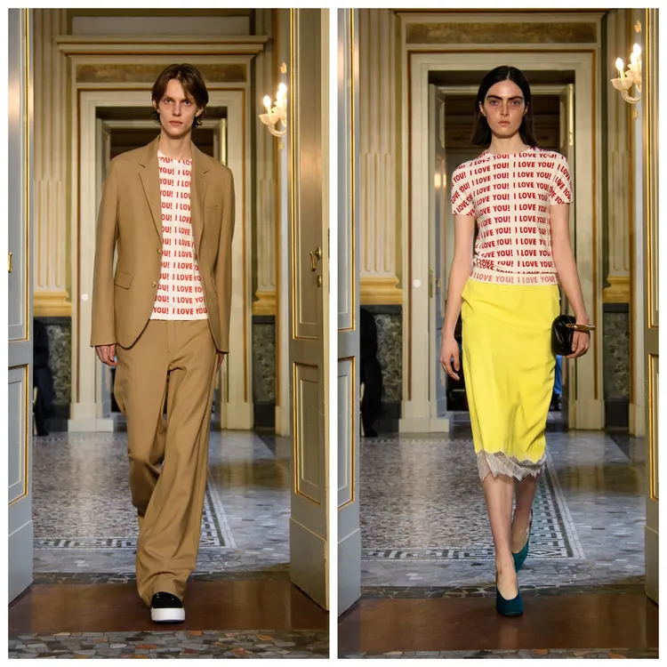 上衣利用中性設計、線條打破性別限制。品牌提供