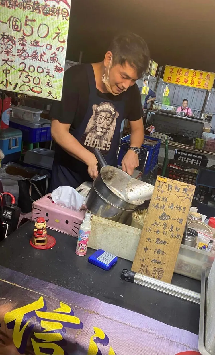 王信翔夜市擺攤已6年多。翻攝自王信翔臉書