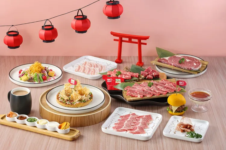 「原燒」與型男大主廚2/27至3/31攜手推出「櫻的祭典 雙人套餐」。業者提供