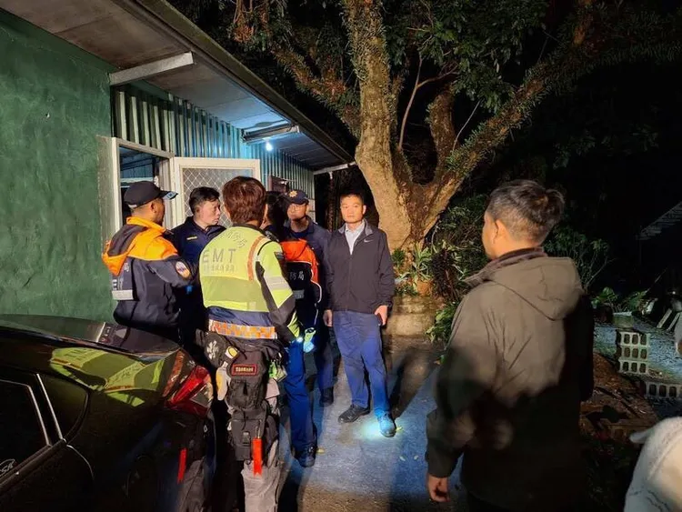 警方前往調查。讀者提供