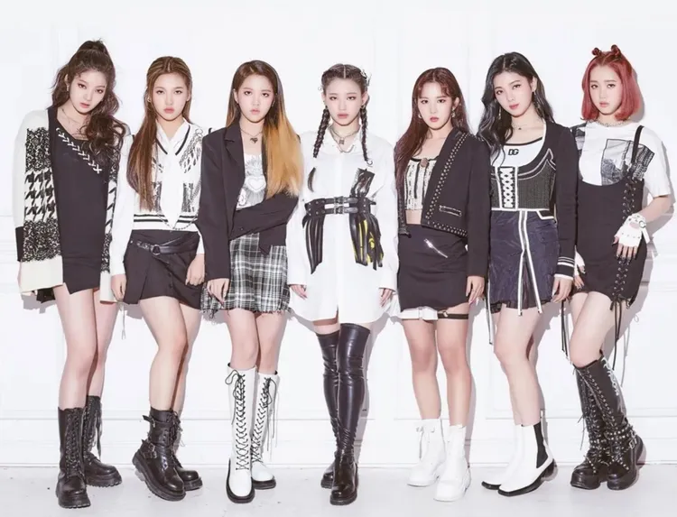 新沙洞老虎推出的7人女團TRI.BE最近才推出新單曲。翻攝naver