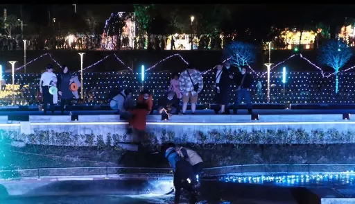 台中燈會民眾落水!「5人爬上岸」影片曝光 市府加強管制