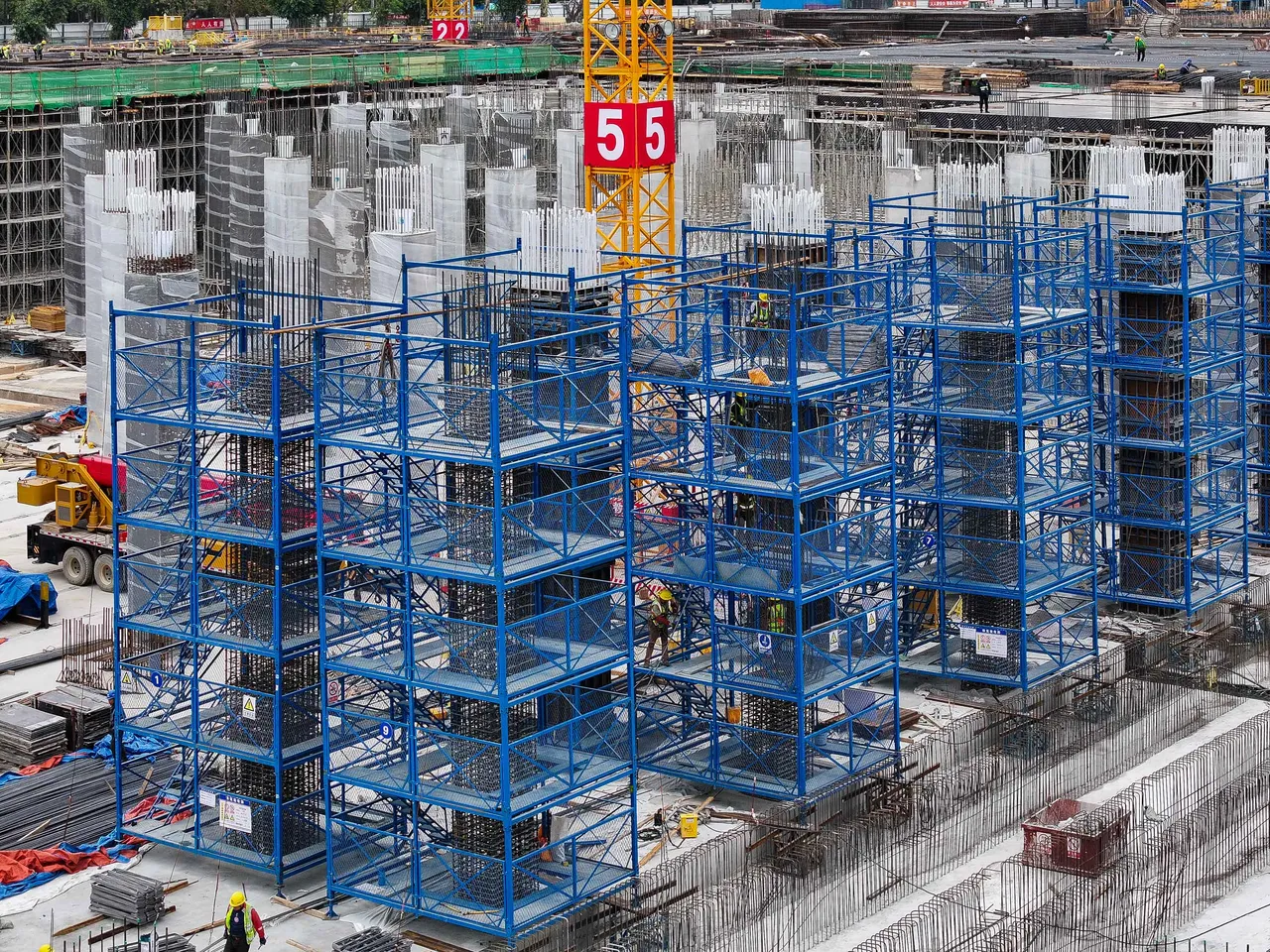 深圳月初的春節花市。新華社