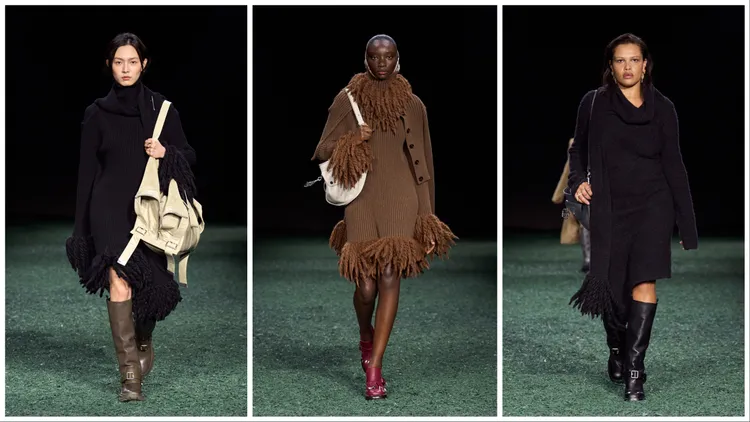 Burberry2024秋冬系列。品牌提供