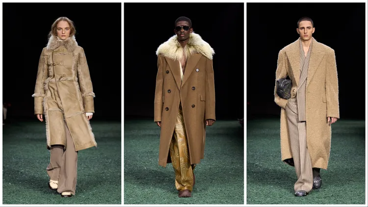 Burberry2024秋冬系列。品牌提供