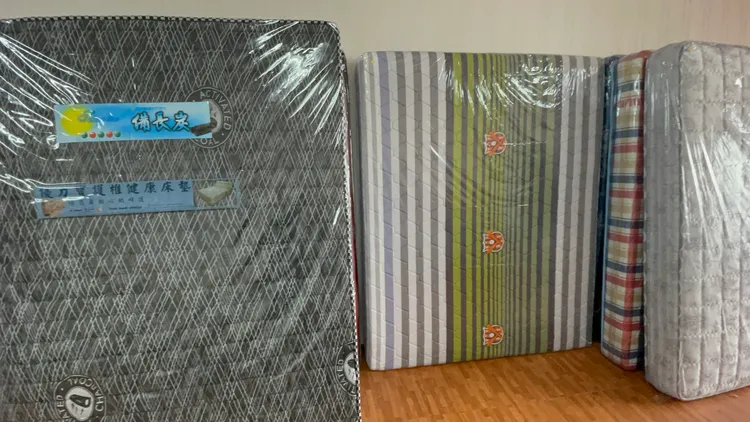 獨立筒床墊。張沛森攝