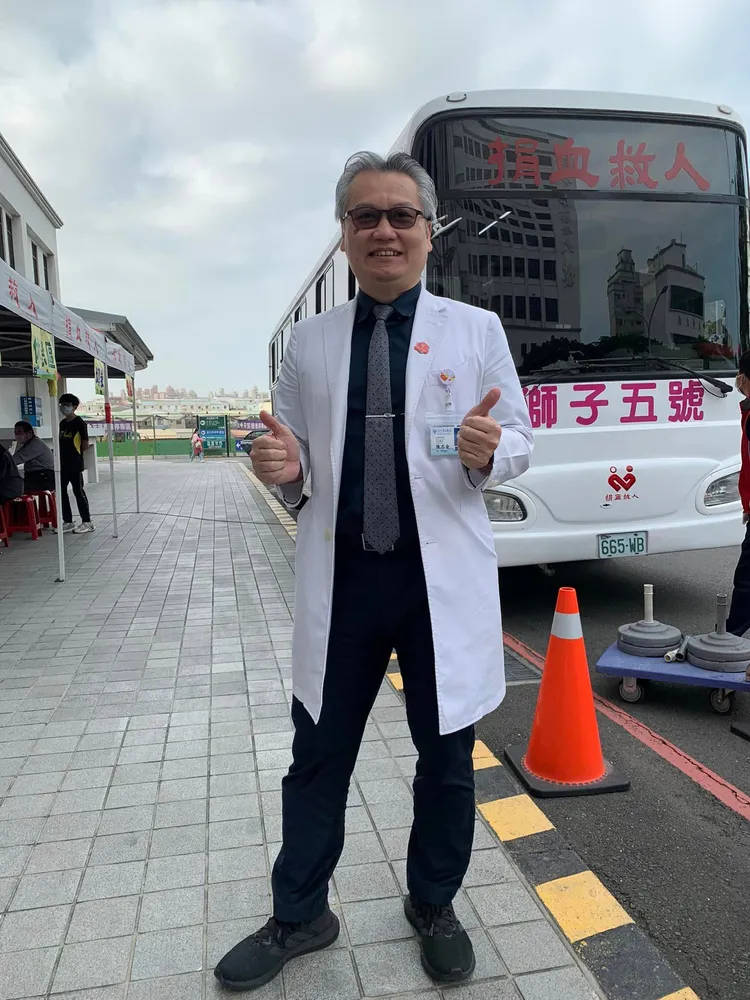 ICU重症醫陳志金。翻攝自陳志金臉書