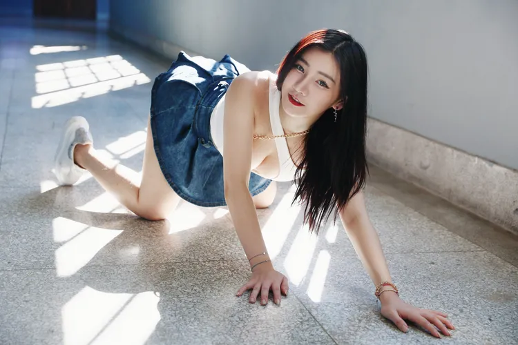 可甜可辣的林恩就是美！兼具力與美的舞蹈動作不知迷死多少人。彭欣偉攝