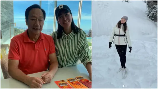 獨家|郭台銘攜妻兒洛杉磯過年 身旁女子竟是她!沒跟曾馨瑩合影原因曝光