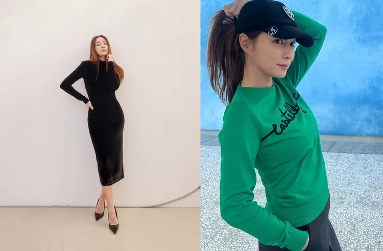 李珉廷產後不到2個月就上工拍宣傳照、打高爾夫球，好身材令人稱羨。翻攝李珉廷IG