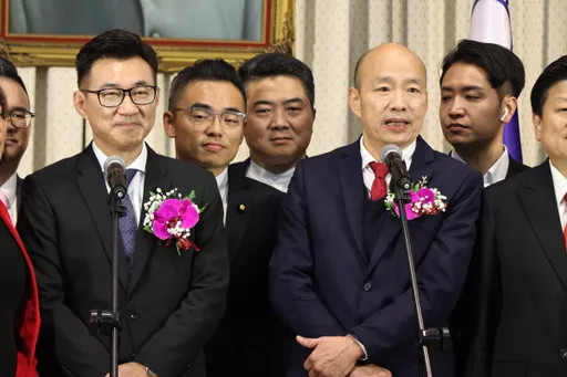 韓國瑜想拜會民眾黨團吃閉門羹 黃國昌:趕快開工比較重要