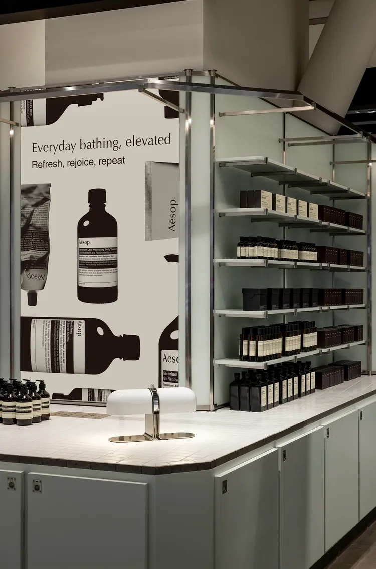 Aesop台北Diamond Towers店。品牌提供