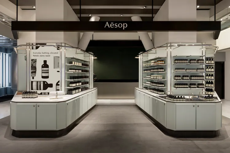 Aesop台北Diamond Towers店。品牌提供