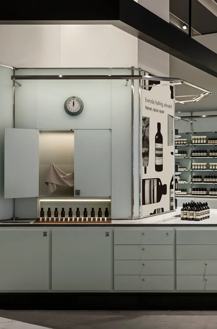 Aesop台北Diamond Towers店。品牌提供