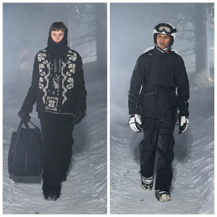 Moncler Grenoble 2024秋冬系列。品牌提供