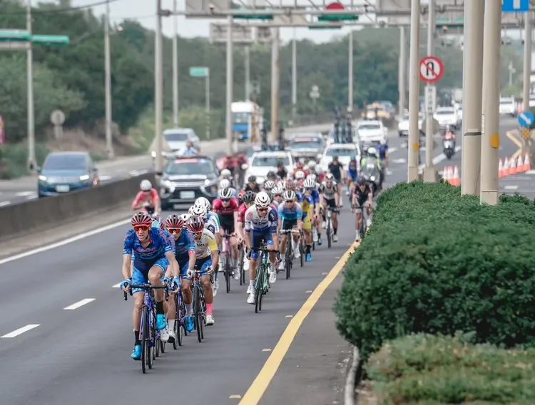 自由車環賽桃園站定3月11日登場。桃園市交通大隊提供