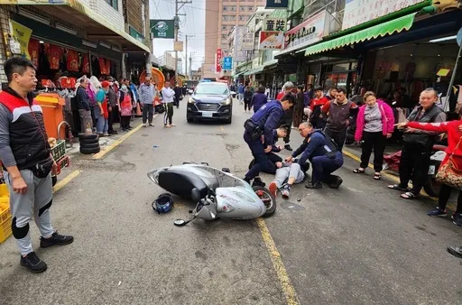 新湖警防搶守望勤務奏效 不是演練!警民合力制伏行搶歹徒