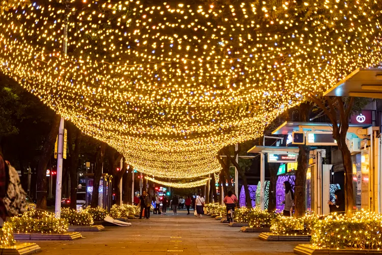 2024台北燈節-中華路光廊。觀傳局提供