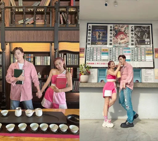 DJ圓圓餵食「張惠妹準小叔」 2人勾肩、手牽手樣樣來